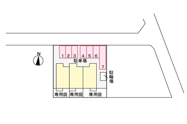 カーサ東山の物件外観写真